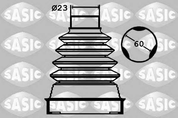SASIC 1904042 Пильовик шрусу SASIC 1904042 Пильовик шрусу