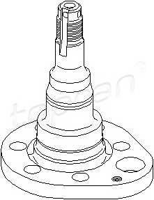TOPRAN 102 819 Ступица колеса