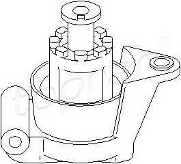 TOPRAN 205 857 Подвеска, двигатель