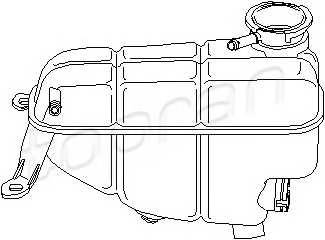 TOPRAN 400 907 Компенсационный бак, охлаж
