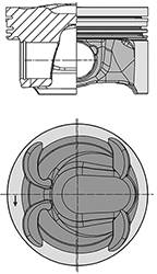 KOLBENSCHMIDT 40315600 Поршень