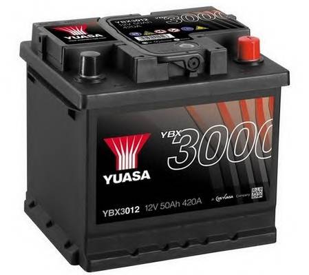 YUASA YBX3012 AKUMULATOR 50AH/420A P YUASA PROFESSIONAL