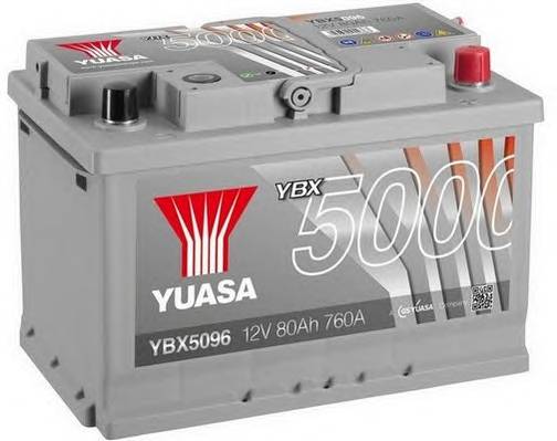 YUASA YBX5096 AKUMULATOR 80AH/760A P YUASA ELITE