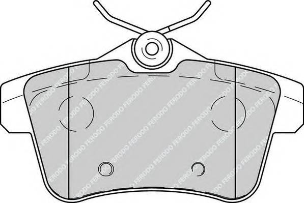 FERODO FDB4224 Комплект тормозных колодок