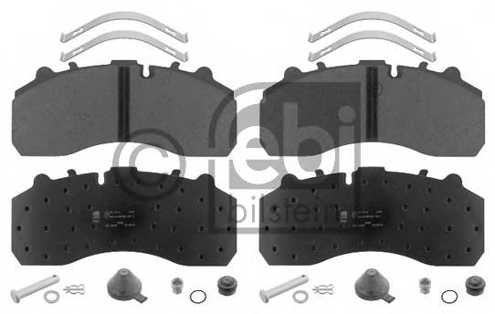 FEBI BILSTEIN 16665 Комплект тормозных колодок... FEBI BILSTEIN 16665 Комплект тормозных колодок...