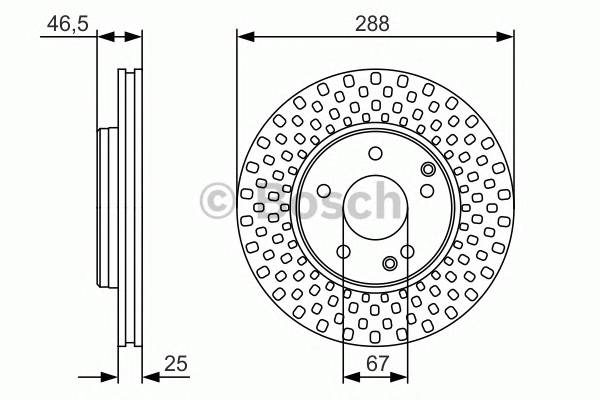 BOSCH 0986479R69 BOSCH DB Диск тормозной передн.... BOSCH 0986479R69 BOSCH DB Диск тормозной передн....