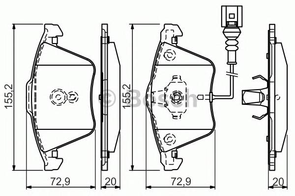 BOSCH 0986494550 запчасть BOSCH 0986494550 запчасть