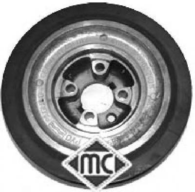 Metalcaucho 04290 Ремінний шків, колінчастий ...