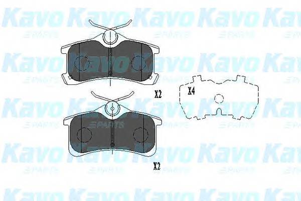 KAVO PARTS KBP-9017 Комплект гальмівних колодо... KAVO PARTS KBP-9017 Комплект гальмівних колодо...