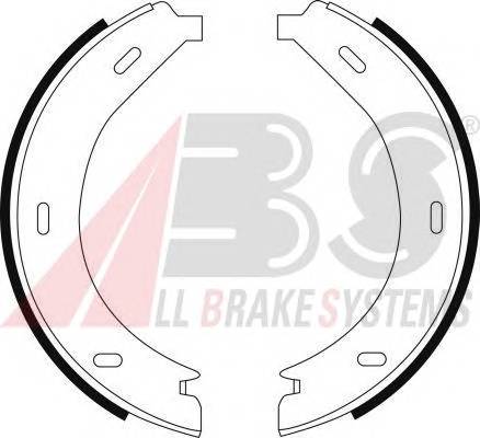 A.B.S. 9110 Комплект тормозных колодок