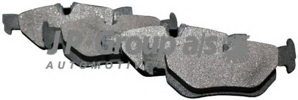 JP GROUP 1463700610 Комплект тормозных колодок