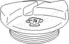 TOPRAN 111 311 Крышка, резервуар охлаждаю
