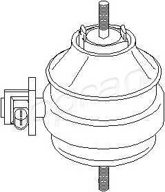 TOPRAN 107 959 Подвеска, двигатель