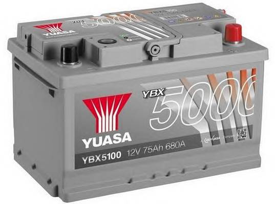 YUASA YBX5100 AKUMULATOR 75AH/680A P YUASA ELITE
