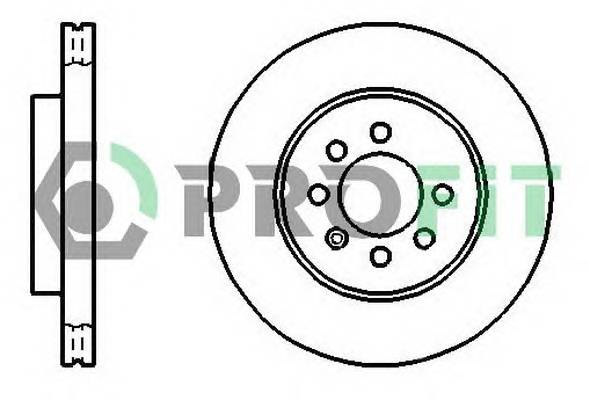 PROFIT 5010-1097 Диск гальмівний PROFIT 5010-1097 Диск гальмівний