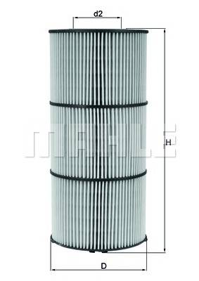 KNECHT OX 832D Масляный фильтр