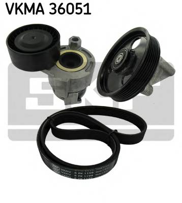 SKF VKMA 36051 Поликлиновой ременный комп