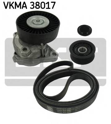 SKF VKMA 38017 Поликлиновой ременный комп