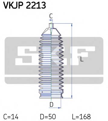 SKF VKJP 2213 Комплект пылника, рулевое у