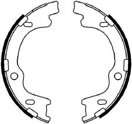 FERODO FSB4022 Комплект тормозных колодок