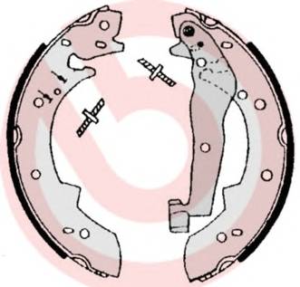 BREMBO S 06 504 Комплект тормозных колодок BREMBO S 06 504 Комплект тормозных колодок