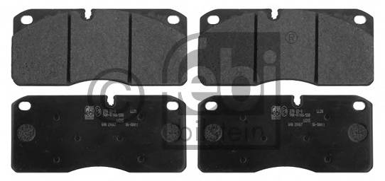 FEBI BILSTEIN 16595 Комплект тормозных колодок... FEBI BILSTEIN 16595 Комплект тормозных колодок...
