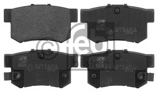 FEBI BILSTEIN 16873 Комплект тормозных колодок