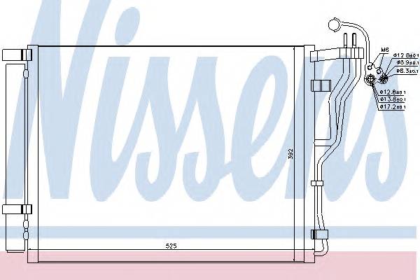 NISSENS 940273 Конденсатор, кондиционер