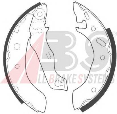 A.B.S. 8945 Комплект гальмівних колодо...