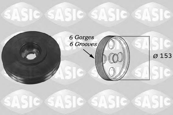 SASIC 2150011 Ременный шкив, коленчатый в...
