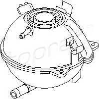 TOPRAN 110 055 Компенсационный бак, охлаж