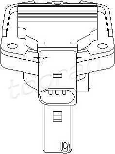 TOPRAN 109 242 Датчик, уровень моторного м