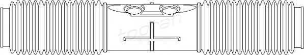 TOPRAN 201 785 Пыльник, рулевое управлени