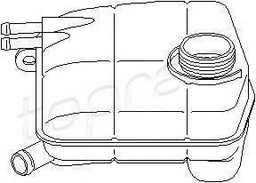 TOPRAN 302 296 Компенсационный бак, охлаж