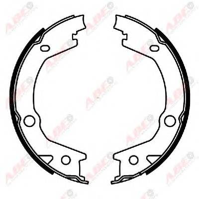 ABE C00527ABE Комплект тормозных колодок