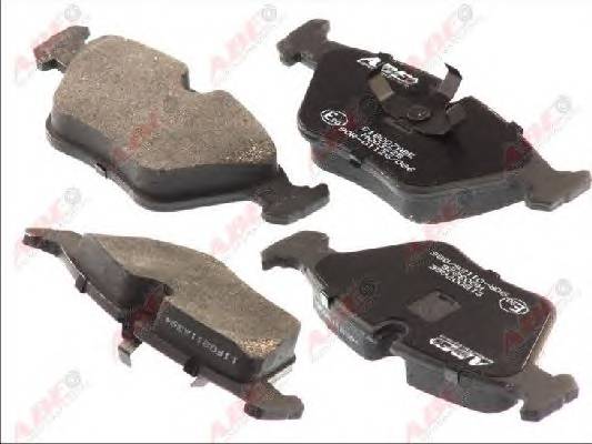 ABE C1B007ABE Комплект тормозных колодок