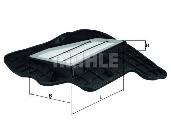 KNECHT LX 1685/5 Воздушный фильтр KNECHT LX 1685/5 Воздушный фильтр