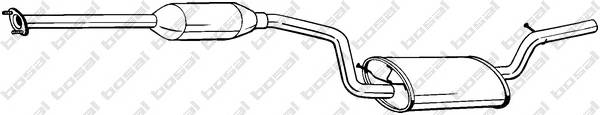 BOSAL 288-203 Средний глушитель выхлопны... BOSAL 288-203 Средний глушитель выхлопны...