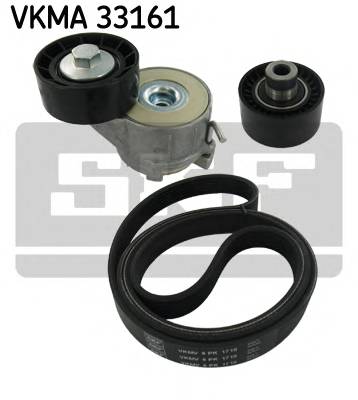 SKF VKMA 33161 Поликлиновой ременный комп