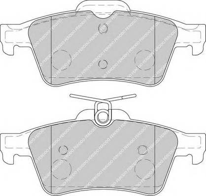 FERODO FDB1766 Комплект тормозных колодок