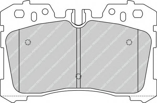 FERODO FDB4277 Комплект тормозных колодок