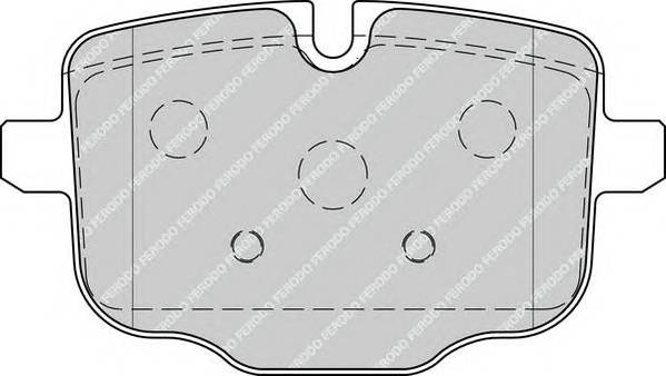 FERODO FDB4381 Комплект тормозных колодок...