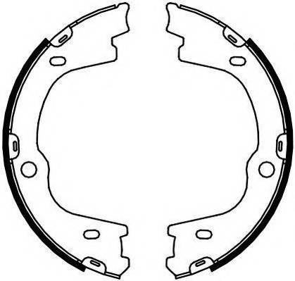 FERODO FSB4087 Комплект гальмівних колодо... FERODO FSB4087 Комплект гальмівних колодо...