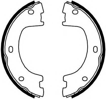 FERODO FSB4103 Комплект гальмівних колодо...