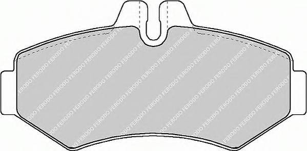 FERODO FVR1306 Комплект тормозных колодок