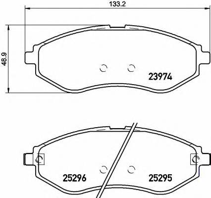 BREMBO P10057 КЛОШКИ ХАМУЛЬК. ЧЕВРОЛІТ АВ... BREMBO P10057 КЛОШКИ ХАМУЛЬК. ЧЕВРОЛІТ АВ...