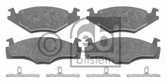 FEBI BILSTEIN 16005 Комплект тормозных колодок