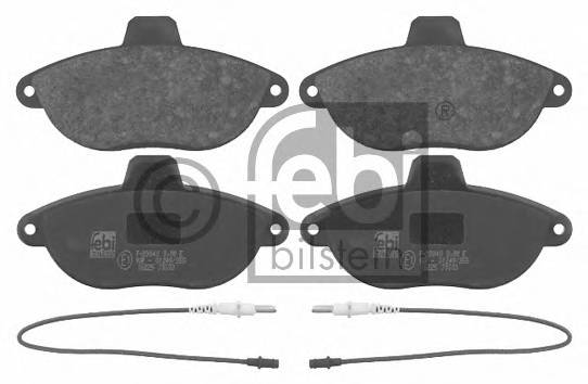 FEBI BILSTEIN 16225 Комплект тормозных колодок