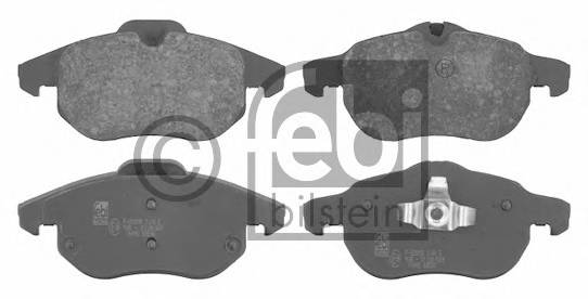 FEBI BILSTEIN 16492 Комплект тормозных колодок...