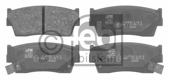 FEBI BILSTEIN 16656 Комплект гальмівних колодо... FEBI BILSTEIN 16656 Комплект гальмівних колодо...